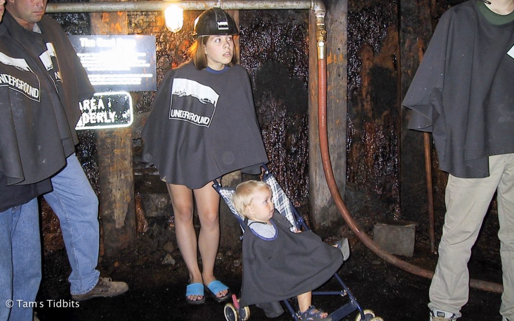 underground mine tour in Cape Breton